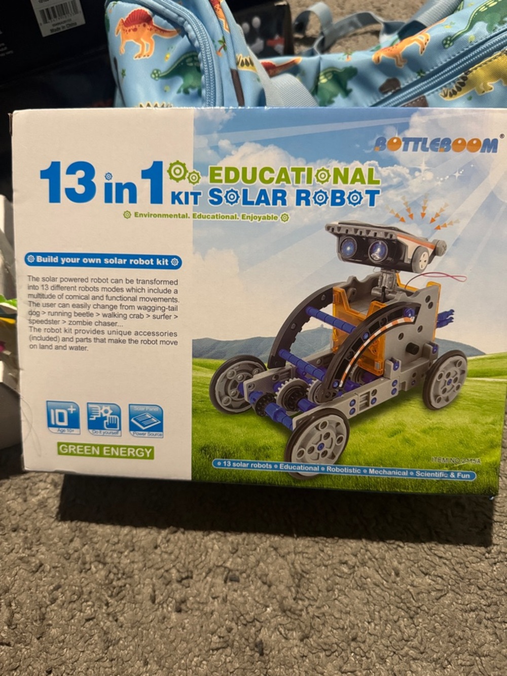 Solar Robot Building Kit